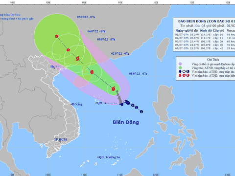 Đang có 2 cơn bão cùng hoạt động, cách nhau 1.800 km