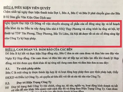 Bài học từ việc mua bán cổ phần giữa công ty Queens và công ty NSQ