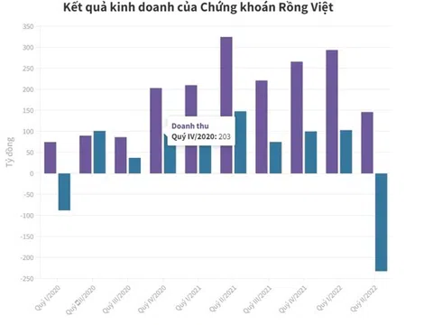 “Kỷ lục buồn” của Chứng khoán Rồng Việt