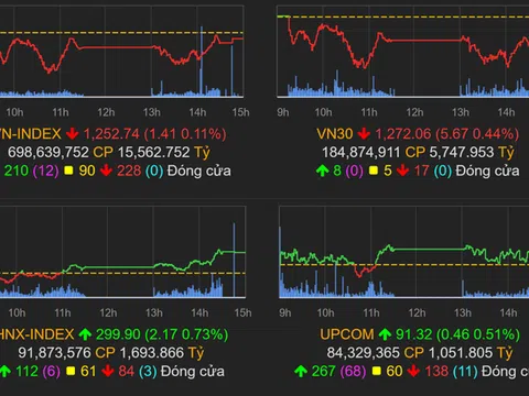 VN-Index ngắt chuỗi tăng điểm, nhóm cổ phiếu chứng khoán dậy sóng