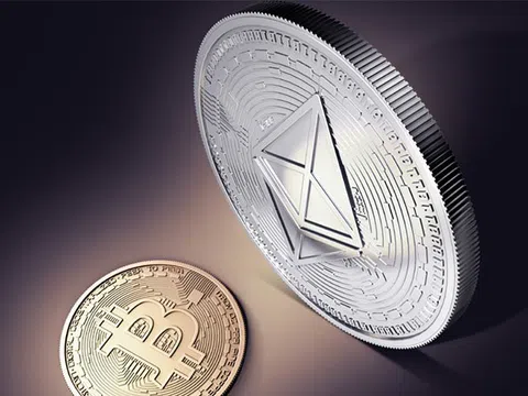 Tỷ lệ thống trị của Bitcoin giảm khi Ethereum tăng