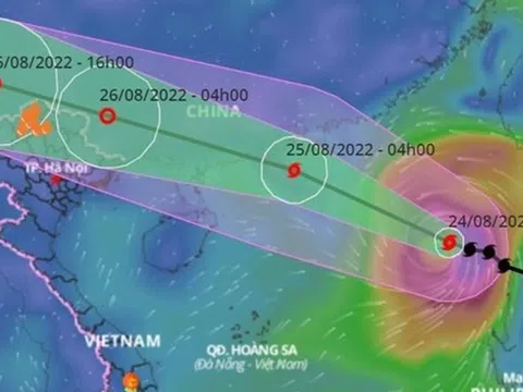 Bão số 3 áp sát đất liền, miền Bắc sắp mưa dông, gió giật mạnh