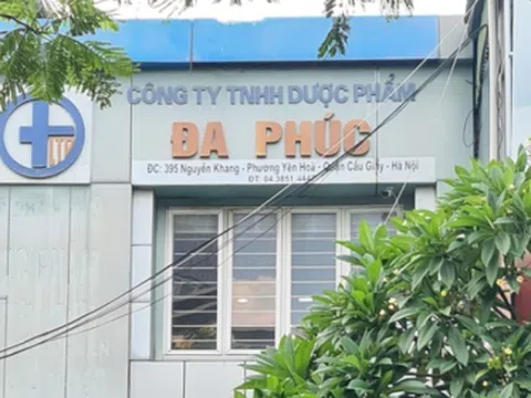 Điều tra vụ 1000 hộp thuốc kháng sinh giả tại Công ty Dược phẩm Đa Phúc