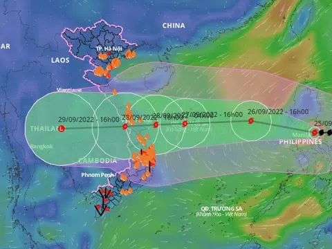 Điều cần biết về cơn bão mạnh nhất trong 20 năm qua sắp đổ bộ vào miền Trung