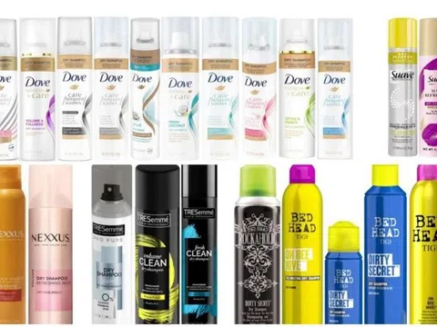 Unilever thu hồi dầu gội khô Dove và Tresemme, nghi chứa chất gây ung thư