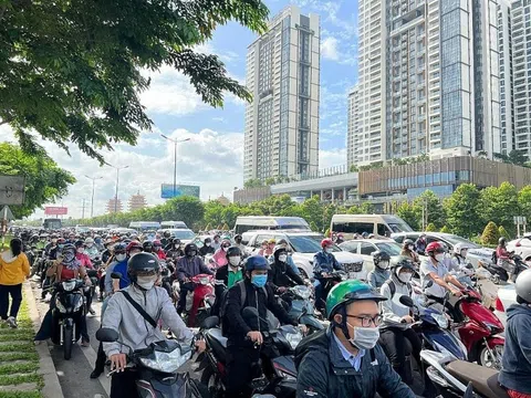 Thành phố Hồ Chí Minh: Tình hình ùn tắc giao thông ngày càng nghiêm trọng