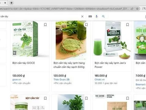 Bột cần tây Datino - thần dược giảm cân hay chỉ là chiêu trò quảng cáo?