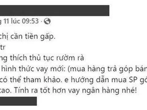 Cảnh giác chiêu trò lừa đảo mua hàng trả góp dịp cuối năm