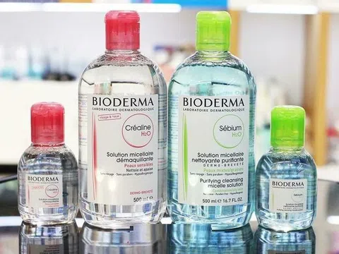 Thu hồi 3 sản phẩm mỹ phẩm Bioderma tẩy trang của Pháp