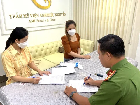 Phát hiện một cơ sở thẩm mỹ viện mở dịch vụ trái phép ở Đà Nẵng