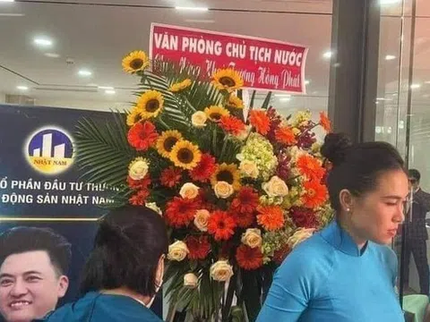 Bất động sản Nhật Nam: Khai trương văn phòng mới, nhiều lẵng hoa mạo danh cơ quan Trung ương?