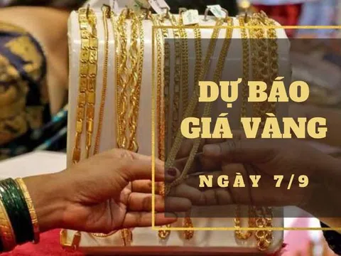 Dự báo giá vàng 7/9: Có thể tiếp đà tăng nhẹ khi đồng USD duy trì mạnh mẽ?