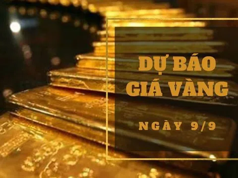 Dự báo giá vàng 9/9: Chờ đợi tín hiệu lãi suất từ ECB, Fed?