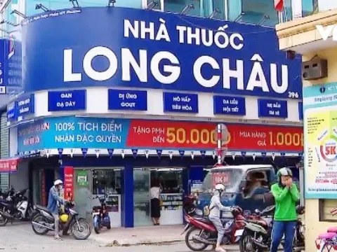 Một nhà thuốc Long Châu tại Hà Nội bị xử phạt do bán thuốc kê đơn khi không có đơn thuốc