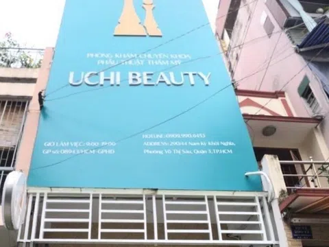 Phạt, tước giấy phép 2 tháng Phòng khám thẩm mỹ Uchi Beauty