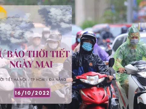 Dự báo thời tiết ngày mai 16/10/2022: Hà Nội sáng lạnh, trưa nắng, Đà Nẵng mưa rất to, TP HCM ngày không mưa