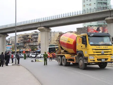 Hà Nội: Bị phạt nhiều lần, xe bồn bê tông Việt Tiệp vẫn tiếp tục hoạt động trong giờ cấm