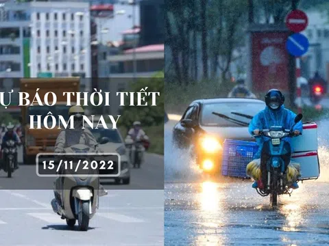 Dự báo thời tiết hôm nay 15/11/2022: Hà Nội lạnh, mưa vài nơi, Đà Nẵng sáng mưa rải rác, TP HCM chiều vẫn có mưa