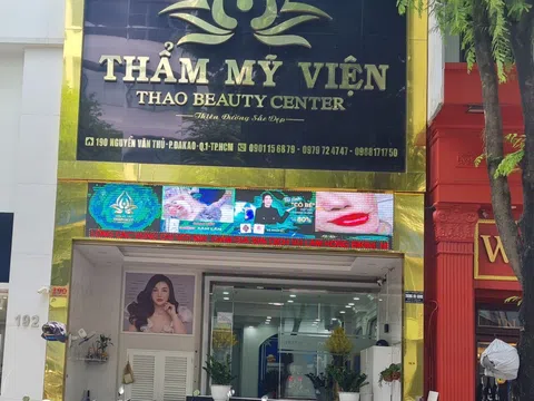 Tước giấy phép hoạt động của Viện Thẩm mỹ Thảo Beauty Center, khách hàng cẩn trọng