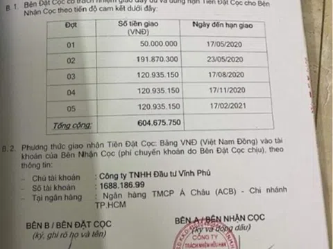 Cảnh báo khách hàng khi giao dịch Dự án CitiGrand