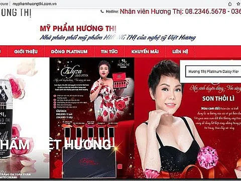 "Nhà phân phối độc quyền" mỹ phẩm Hương Thị bị phạt gần 60 triệu đồng