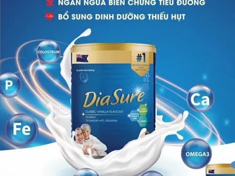 Cảnh giác với quảng cáo sữa non tiểu đường Diasure