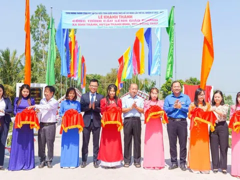 Masterise Group khánh thành cây cầu đầu tiên thuộc chương trình “Build a Better Future” tại tỉnh Đồng Tháp