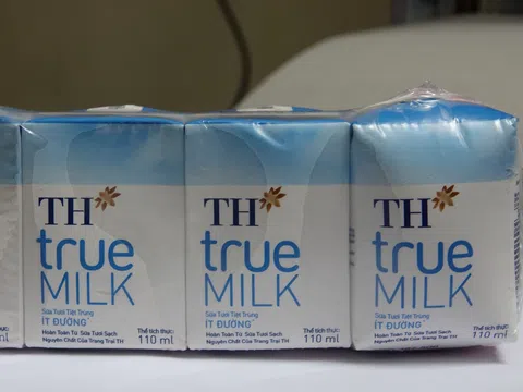 Thông tin về hộp sữa TH true milk căng phồng bất thường