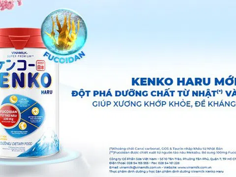 Vinamilk đưa dưỡng chất Fucoidan vào sản phẩm dinh dưỡng mới, hỗ trợ nâng cao sức khỏe hệ miễn dịch ở người lớn