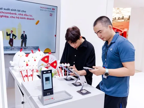 Dấu ấn công nghệ của Techcombank tại Triển lãm A80