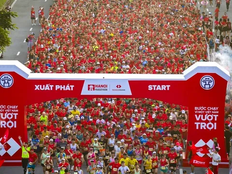 Dấu ấn của giải Marathon Quốc tế Hà Nội Techcombank mùa 4