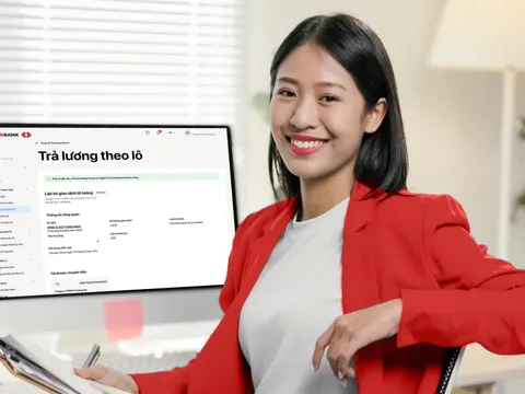 Techcombank cung cấp giải pháp chi lương cho doanh nghiệp SME